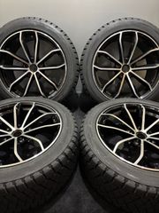 ★275/45R20 BRIDGESTONE/DM-V2 21年製 MAK 24H-FF 20インチ 9J/10J +26/+19 112 5H スタッドレス 4本 ポルシェ マカン (1-N14)