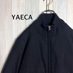 일본제 YAECA 야에카 안솜 울 블루존 블랙 S 지퍼