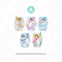 【ルフェイス】アイドルマスター SideM SUMMER SPLASH！トレーディングオーロラステッカー A 1BOX入数：5