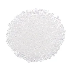 新品 uxcell 1600粒 ガラスビーズ 直径約1.5mm 穴付き 穴径約0.6mm 大容量 丸小ビーズ 糸通し 丸玉 DIY 手芸 作成キット ハンドメイド クリア