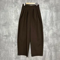 for/c フォーシー パンツ ドライ　タック　カーブ M 茶 ■◆ レディース