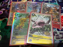 デジモンカードゲーム コロモン アグモン ジオグレイモン ライズグレイモン シャイングレイモン Welcome Tamers Pack vol. 2 プロモ　各１枚