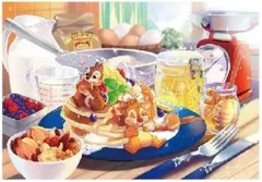 テンヨー(Tenyo) 【日本製】 1000ピース ピュアホワイト ジグソーパズル ディズニー チップ&デール あま~い誘惑 (51x73.5cm) DP-1000-030 サービスカード付き [あま~い誘惑] [単品] [1000ピース]