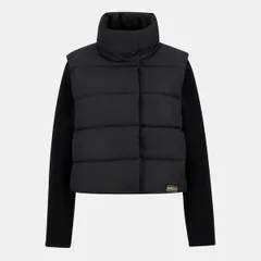 バブアー レディース アウター ジャケット・ブルゾン キルティング Barbour International Womensan Telmo Quilted Hybrid Jacket Black ブ