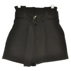 584812 Jouetie ジュエティ ◆パンツ ハイウエストベルトキュロット b082230700301 サイズM 22ss レディース ブラック