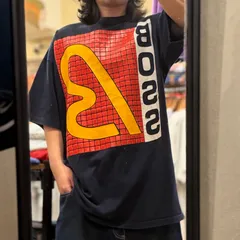 90s　usa　BOSS　半袖　tシャツ　アート　カレッジ　アメカジ　海外　ストリート　y2k　bboy　hiphop　シングルステッチ　【T-651】