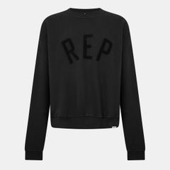 リプレゼント メンズ アウター パーカー・スウェット シャツ Represent Mens Crew Sweatshirt Off Black ブラック