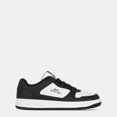 スラセンジャー レディース シューズ スニーカー Slazenger Tower Low Trainers Womens BlackWhite ホワイト