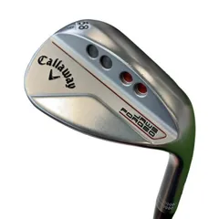 【中古】 キャロウェイ JAWS FORGED(2023) クロムメッキ 58°/09° ウェッジ WG Dynamic Gold (フレックスS) メンズ 男性用 右利き 右用 Cランク ゴルフクラブ