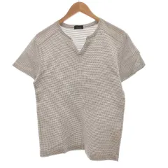 ジョセフオム JOSEPH HOMME Tシャツ Vネック 半袖 46 白 ホワイト 黒 ブラック /JS ■GY60のサムネイル