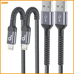 送料無料★iPhone 充電 1M 2本 あいふぉんライトニングケーブル MFi認証 高速充電 超高耐久 USB 充電器 セール