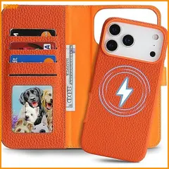 【送料無料】送料無料★分離式 本革ケース for iPhone 17 Pro Max 手帳型ケース for iPhone17 Pro