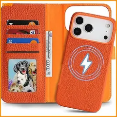 【激安】送料無料★分離式 本革ケース for iPhone 17 Pro Max 手帳型ケース for iPhone17 Pro