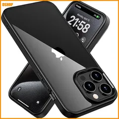 送料無料★iPhone 15 Pro 用 ケース 透明 米軍MIL規格保護 黄変防止 TPU+PC 6.1インチ 軽量ケ 送料無料