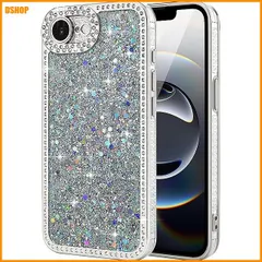 送料無料★Lafunda iPhone 17e 用/iPhone 16e 用 ケース キラキラ ラメ ダイヤモンドストー アウトレット