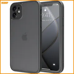 【即納】送料無料★PINLISHENG iPhone 11 ケース 半透明 マット 米軍MIL規格 耐衝撃 全面保護 スマホケー