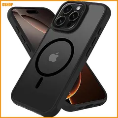 送料無料★PinLiSheng iPhone 16 Pro 用 ケース つや消し表面 MagSafe対応 米軍MIL規格｜在庫あり
