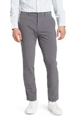 ミズンメイン メンズ ボトムス カジュアルパンツ MizzenMain Helmsman Flat Front Chinos Charcoal Solid チャコール