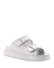 マックイーン レディース シューズ サンダル McQueen Womens Rubber Slide Sandals CloudIvory アイボリー