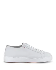 サントーニ メンズ シューズ スニーカー Santoni Mens Biking Sneakers White ホワイト