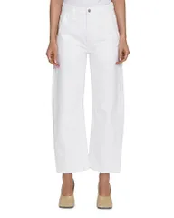 ピストーラ レディース ボトムス デニムパンツ ジーンズ Pistola Beau Seamed High Rise Jeans in Paper White ホワイト