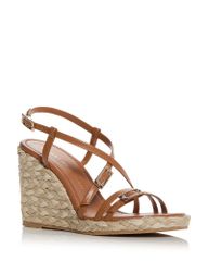 スチュアート ワイツマン レディース シューズ サンダル Stuart Weitzman Womens Georgiespadrille Wedge Sandals Macchiato