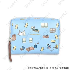 【新品/公式】ゴールデンカムイ_鬼頭祈コラボ ボックスポーチB(土方一派) 公式グッズ colleize