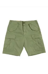 フォルテラ メンズ ボトムス カジュアルパンツ コットン Fortela Minert Cotton Pocket Bermuda Green グリーン