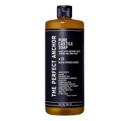 ザ・パーフェクトアンカー ピュアカスチールソープ 944ml ブラックスプルースブレンド 洗顔 クレンジング ボディソープ