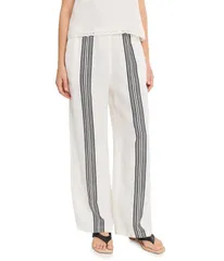 メイドウェル レディース ボトムス カジュアルパンツ リネン Madewellinen PullOn Bold Stripe Bold Placement ストライプ