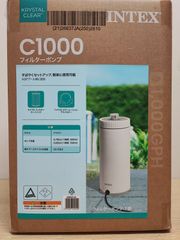 INTEX KRYSTAL CLEAR フィルターポンプ C1000 - メルカリ
