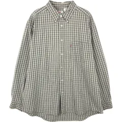 古着 リーバイス Levi's DRY GOODS 長袖 ボタンダウンチェックシャツ メンズXXL相当/eaa662873