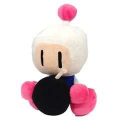 当時物 ボンバーマン ぬいぐるみ 目覚まし時計 1995年 ハドソン 現状品