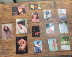 昭和レトロ アイドル 女優 プロマイド 雑誌切り抜き 明菜狂 まとめ売り中森明菜