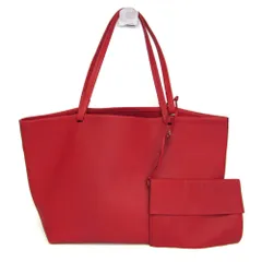 ザ・ロウ(The Row) PARK TOTE THREE レディース レザー ショルダーバッグ,トートバッグ レッド