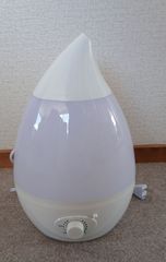 H₂O　Ultrasonic　Humidifier　超音波加湿器LEDライト付き　200901-J23