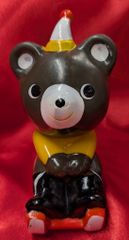 希少】サンリオ ぽんぽこ日記 陶器 貯金箱 ☆レトロ・たぬき・タヌキ