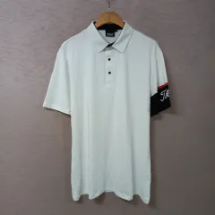 B8-28/Titleist(タイトリスト) 白 カラーTシャツ メンズのサムネイル