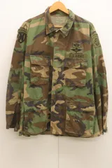 【中古】 US ARMY メンズミリタリージャケット -- ミリタリージャケット US ARMY -- カーキ 迷彩 カモフラージュ