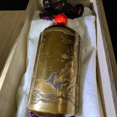 在銘 極上蒔絵 饅頭根付印籠 40g 東Y7-1219☆新チコチル - メルカリ