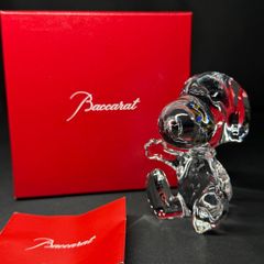 バカラ スヌーピー ウッドストック 2点セット売り - メルカリ