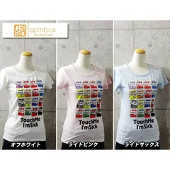 spinbox スピンボックス エフェクター プリント 半袖 Tシャツ 2202-03406