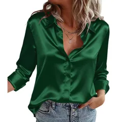 ジーグー レディース トップス シャツ サテン シルク ブラウス Zeagoo Silk Blouse for Women Fall Fashion Business Casual Top Dress