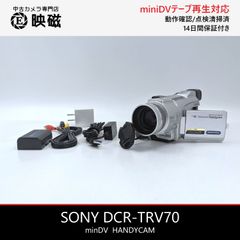 SONY ソニー DCR-TRV808 ハンディカム miniDVビデオカメラ 整備済み