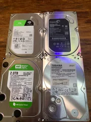 HDD3.5インチ　まとめ売り　４台