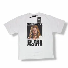 参考上代9900円 未使用 NISHIMOTO IS THE MOUTH S/S TEE プリントTシャツ カットソー ニシモトイズザマウス NIM-N61 ホワイト M （22098M）