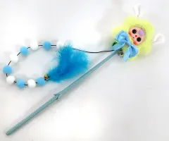 【中古】雑貨 星辰茸茸 「Baby Three Cat Teasing Stick」