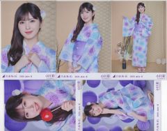 乃木坂46 会場限定生写真 小川彩 2025.July-II 浴衣 5枚コンプ