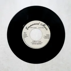 ジャマイカ盤 DENNIS BROWN 3 MEAL A DAY EMMANUEL EMO3 1x7 □