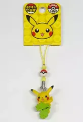 【中古】ストラップ ピカチュウ 九州地図 ポケモンご当地ビーズストラップ 「ポケットモンスター」 九州限定